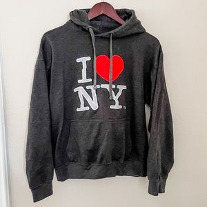 I Love NY hoodie, Size M